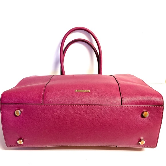 50 Rebecca Minkoff Large MAB Magenta Zip Tote Bag - Picture 8 of 8